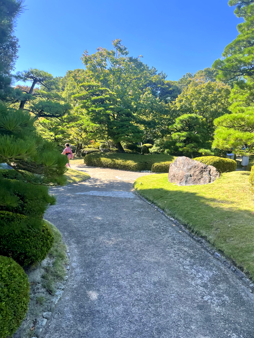 오호리공원 일본정원 산책길