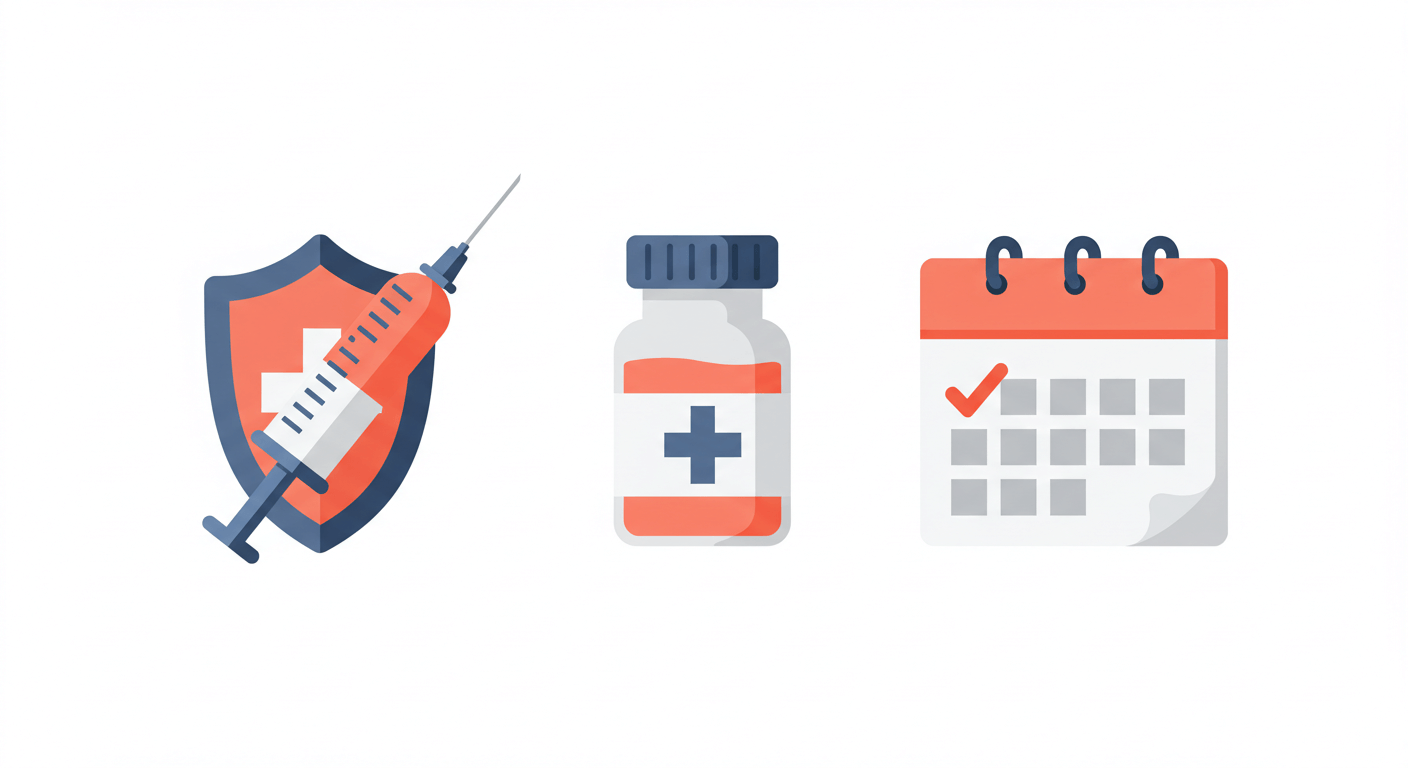 예방접종, 추석 전 꼭 챙겨야 할 필수 수칙