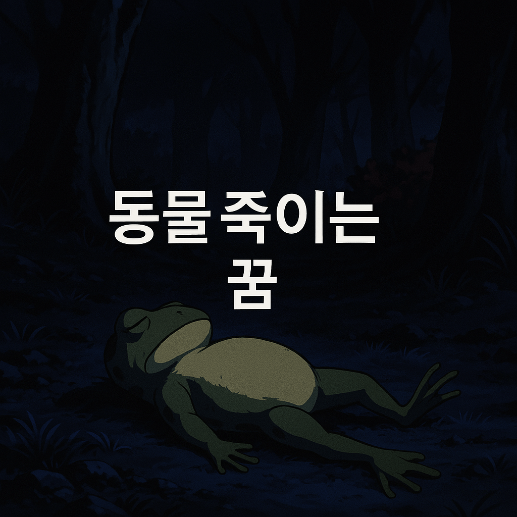 동물 죽이는 꿈
