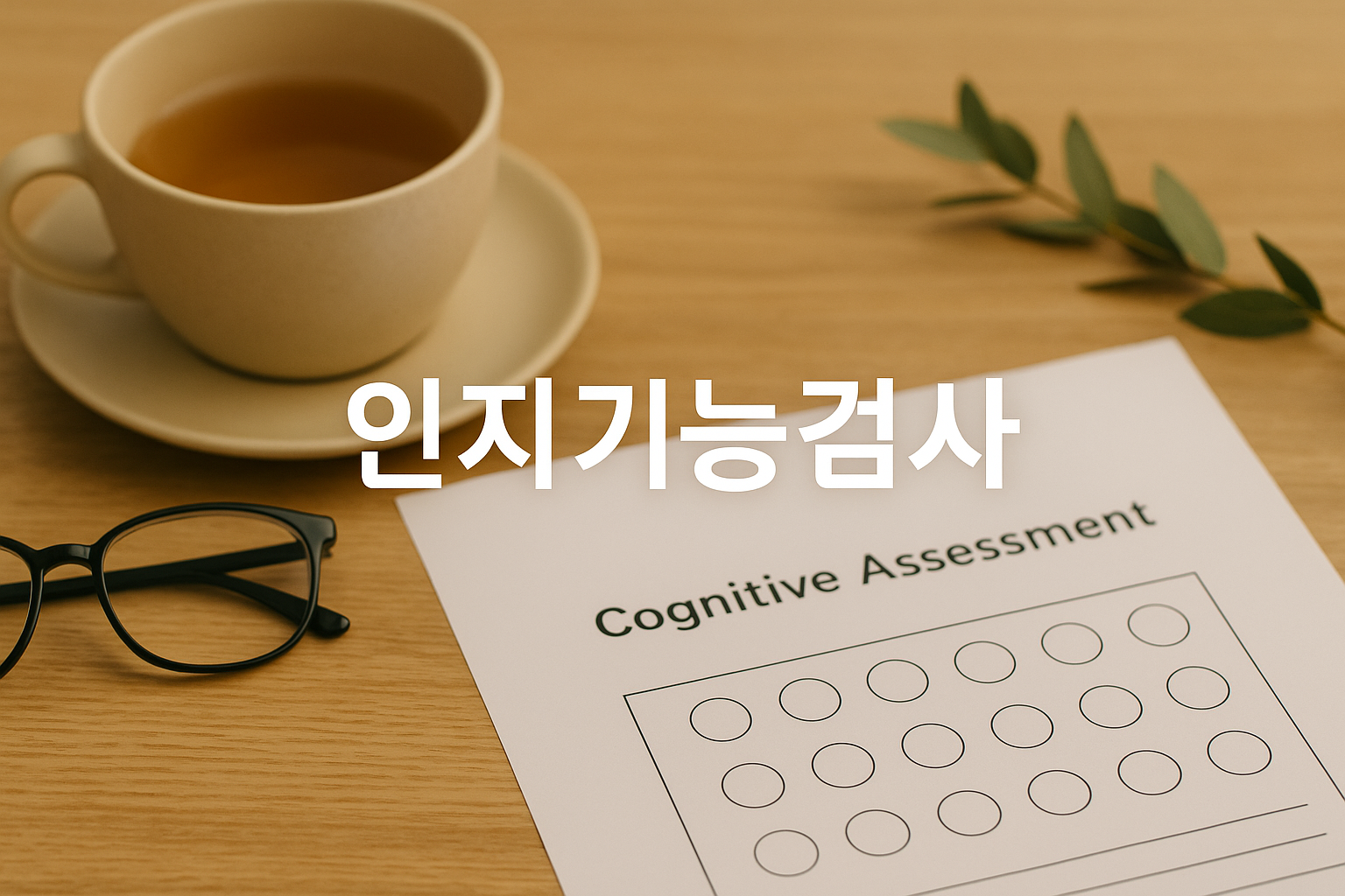 인지기능검사 관련 이미지