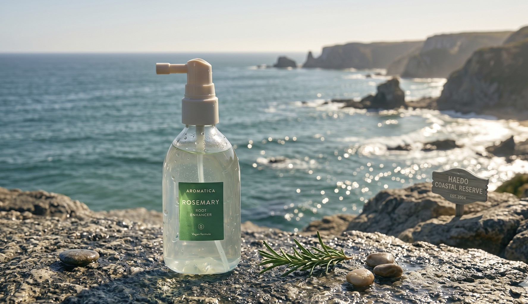 <img src="aromatica-rosemary-root-enhancer-review.jpg" alt="아로마티카 로즈마리 루트 인핸서 본품과 분사되는 미스트 입자 모습">