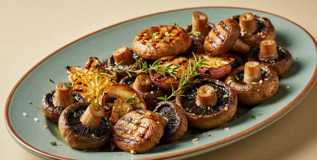 전자레인지에 데우면 안 되는 음식 - 버섯