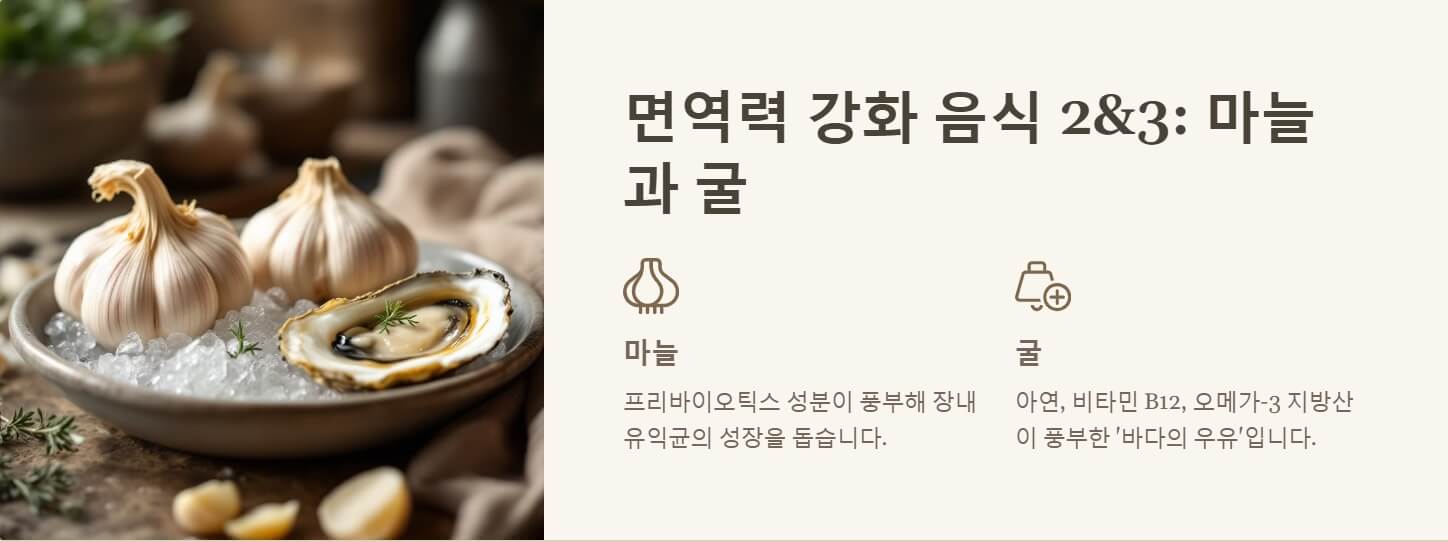 면역력에 좋은 음식