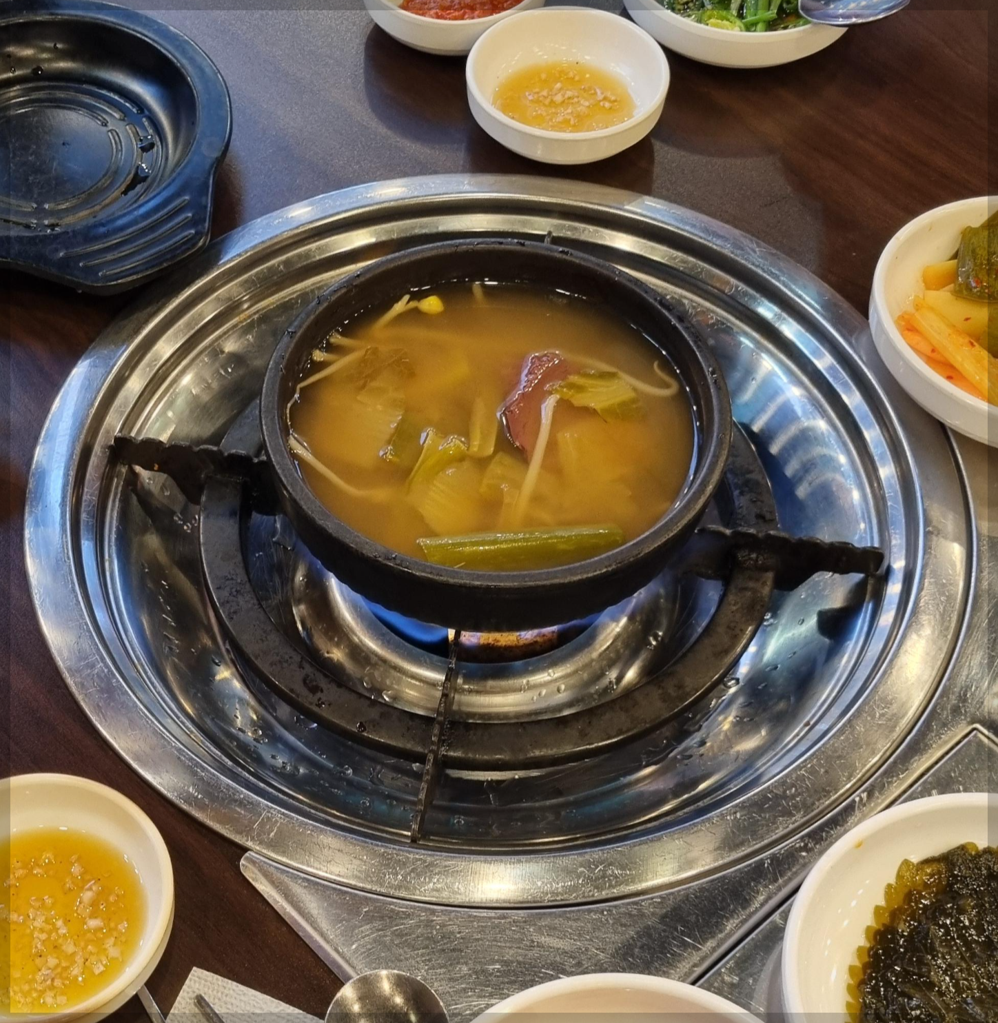 한우진곱창 선지해장국 서비스