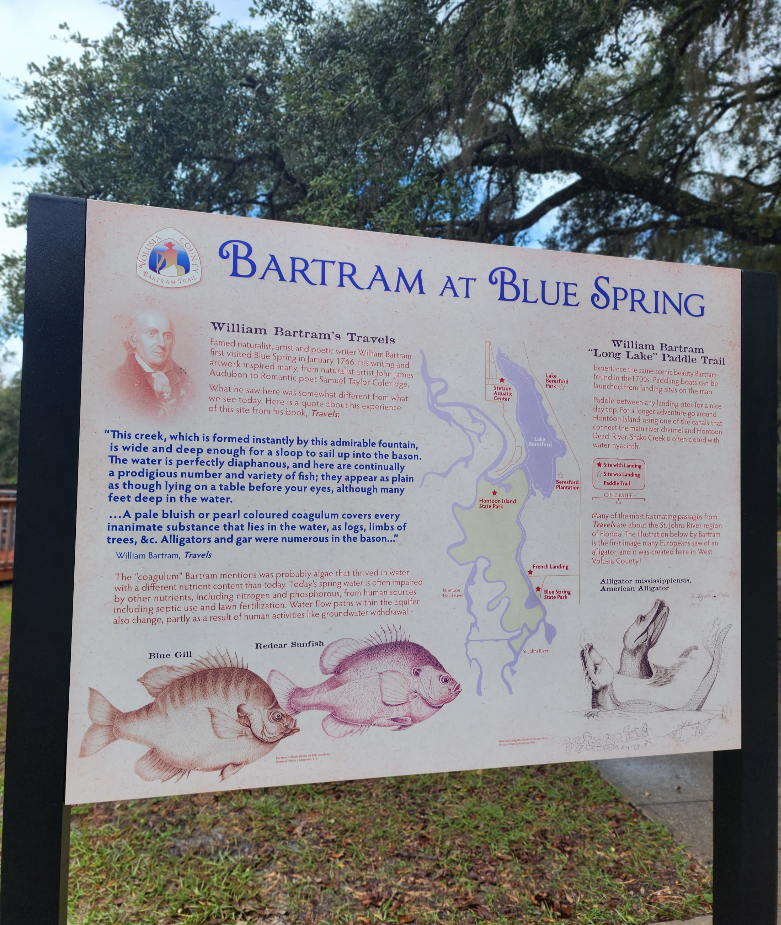 Bartham at Blue Springs Florida sign