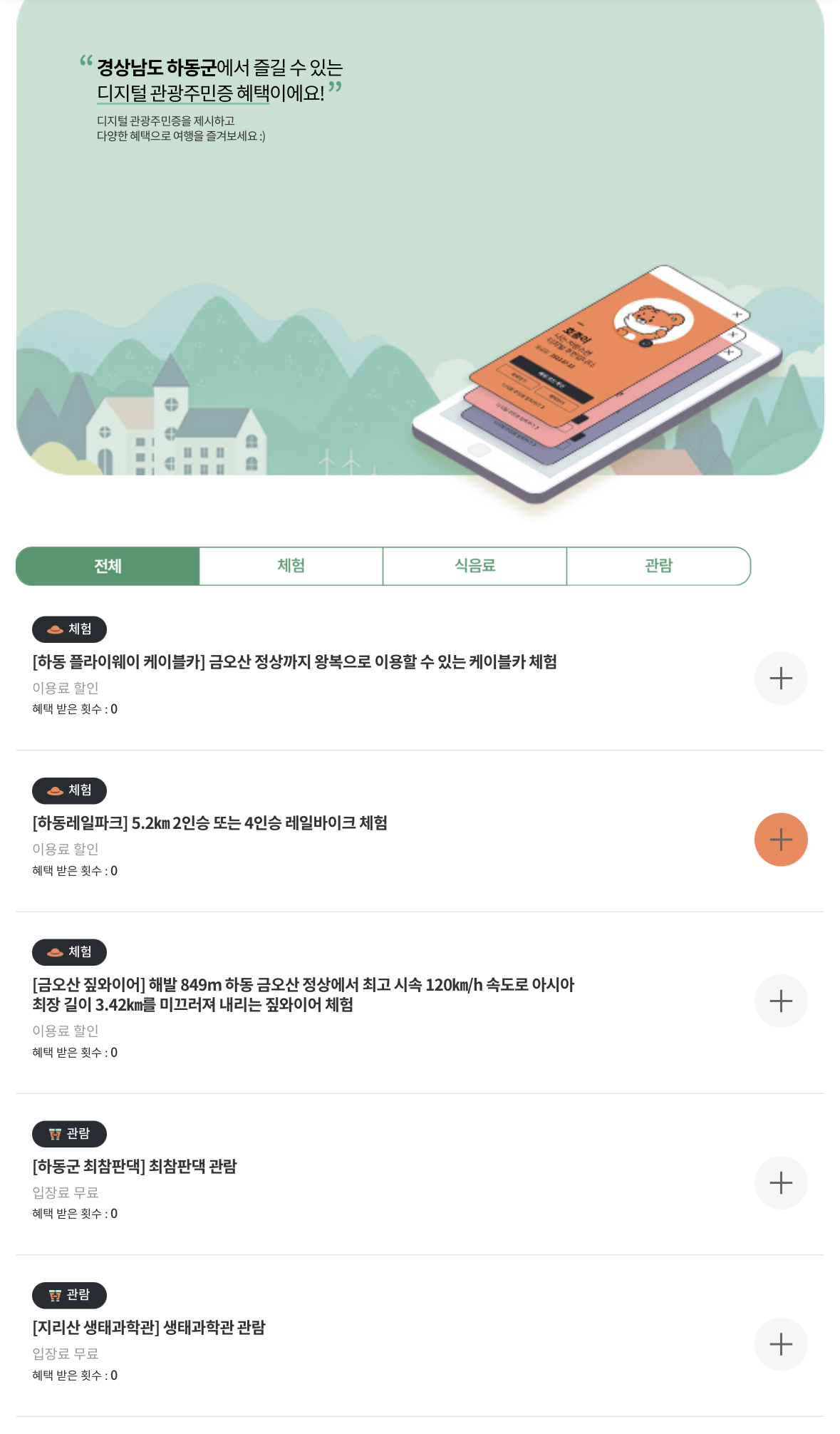 디지털 관광주민증