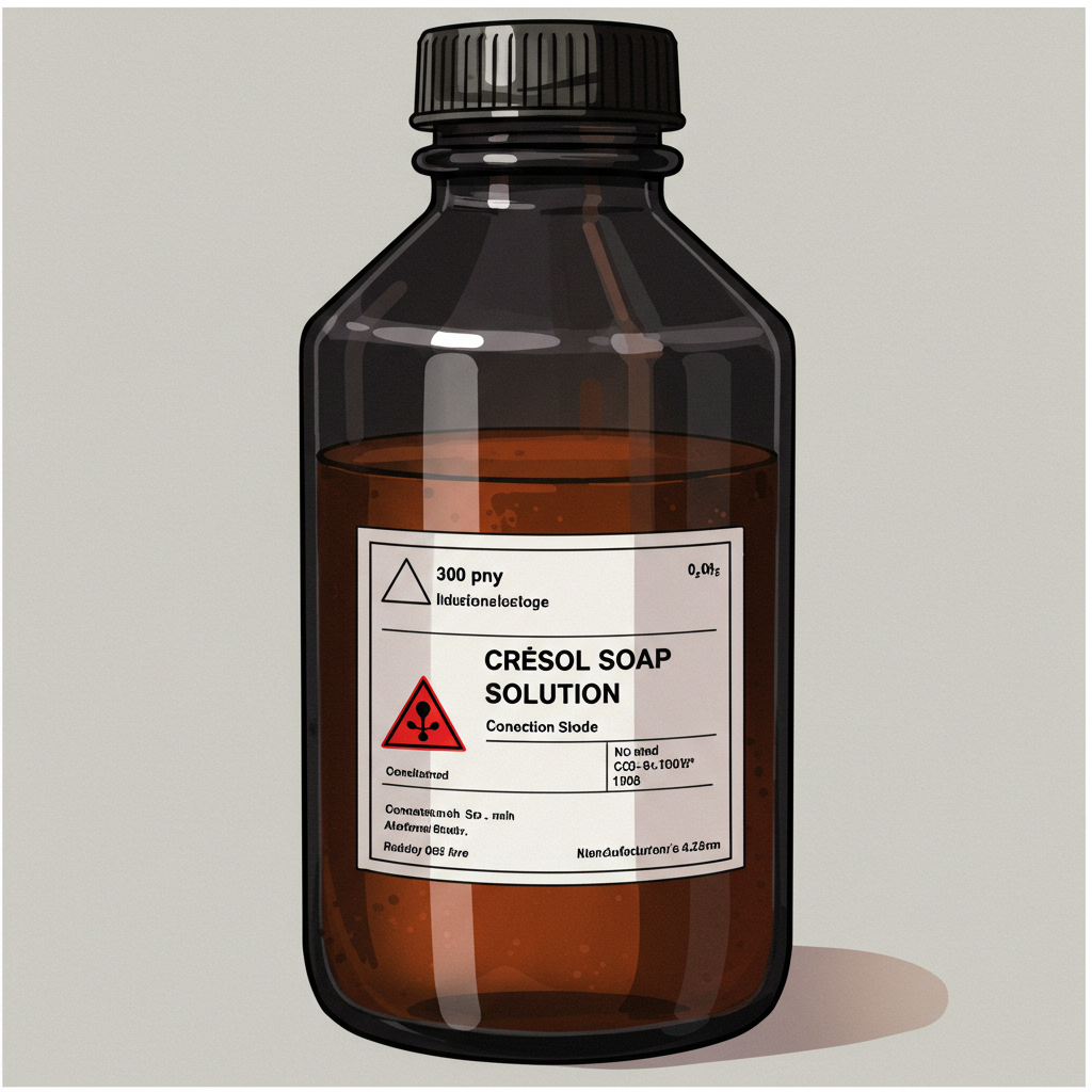 크레솔 비누액 희석