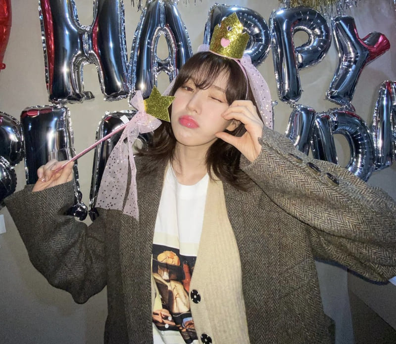 웬디 사복 패션