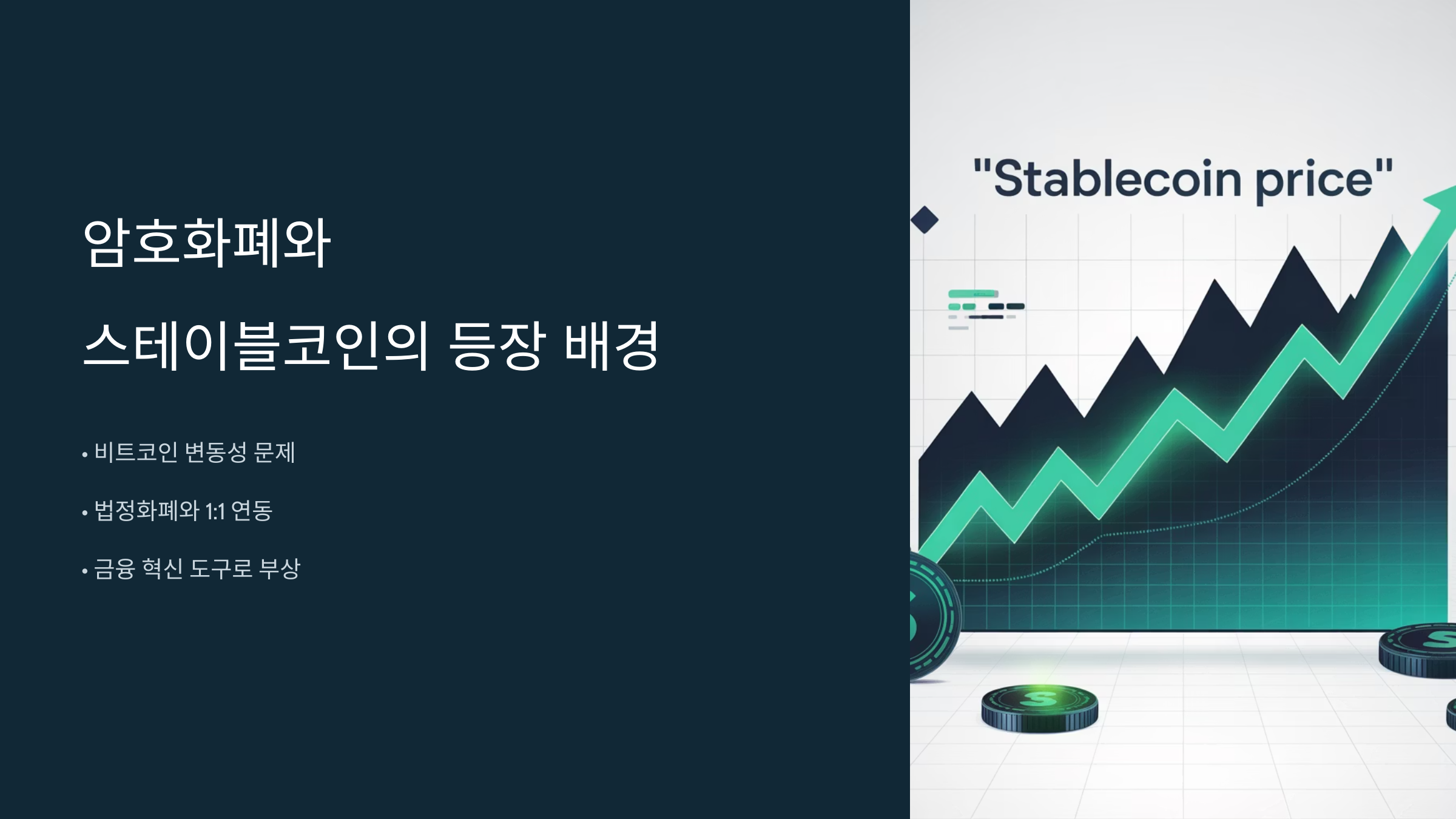 가상자산과 스테이블코인의 등장 배경