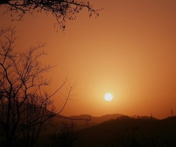 해돋이 명소 서울 (일자산) 일출 사진