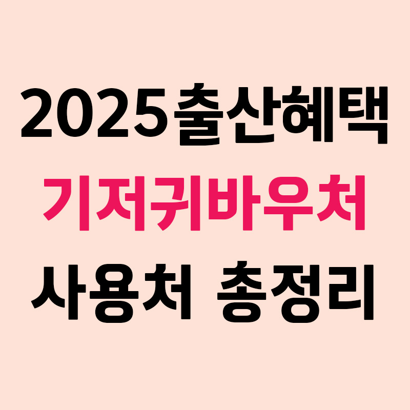 기저귀 바우처