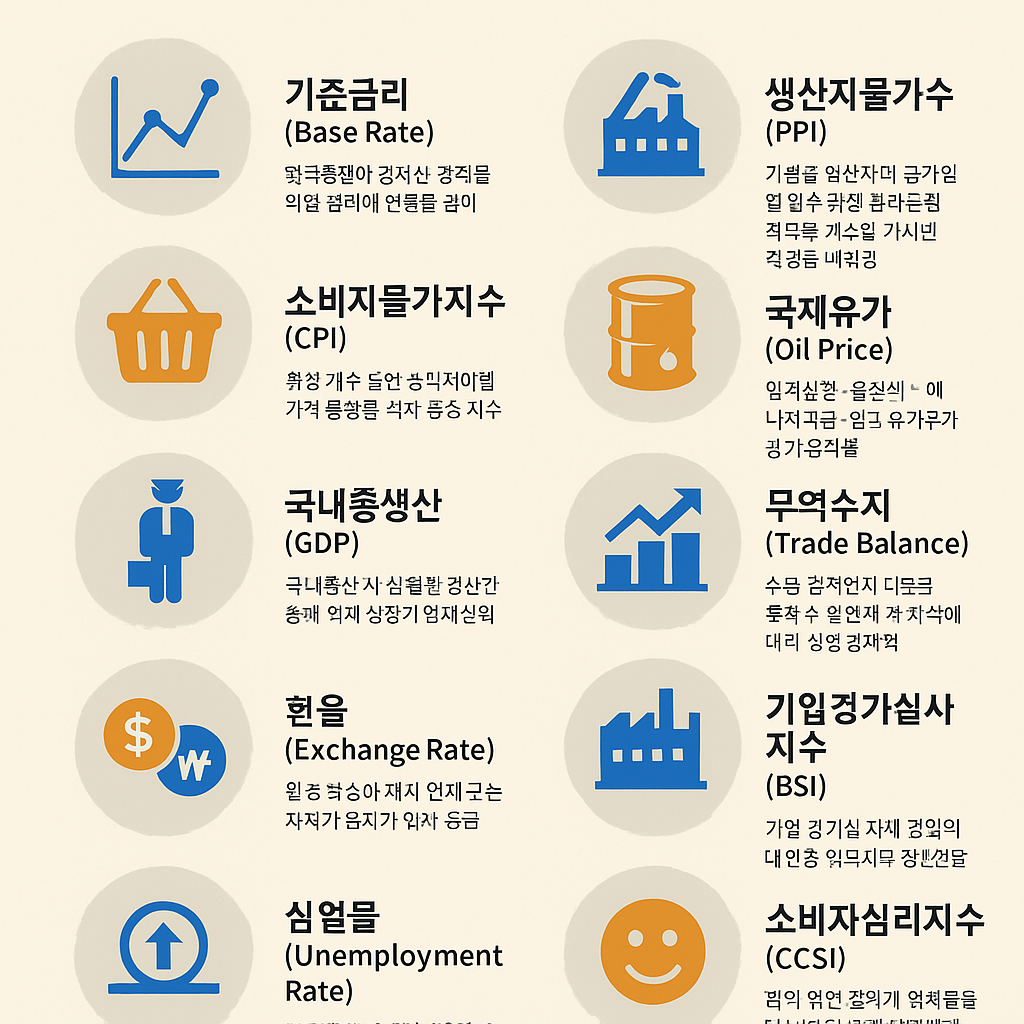 개인이 알아야 할 핵심 경제지표 사진