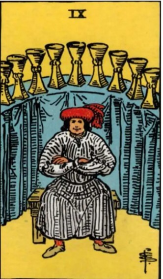 nine of cups