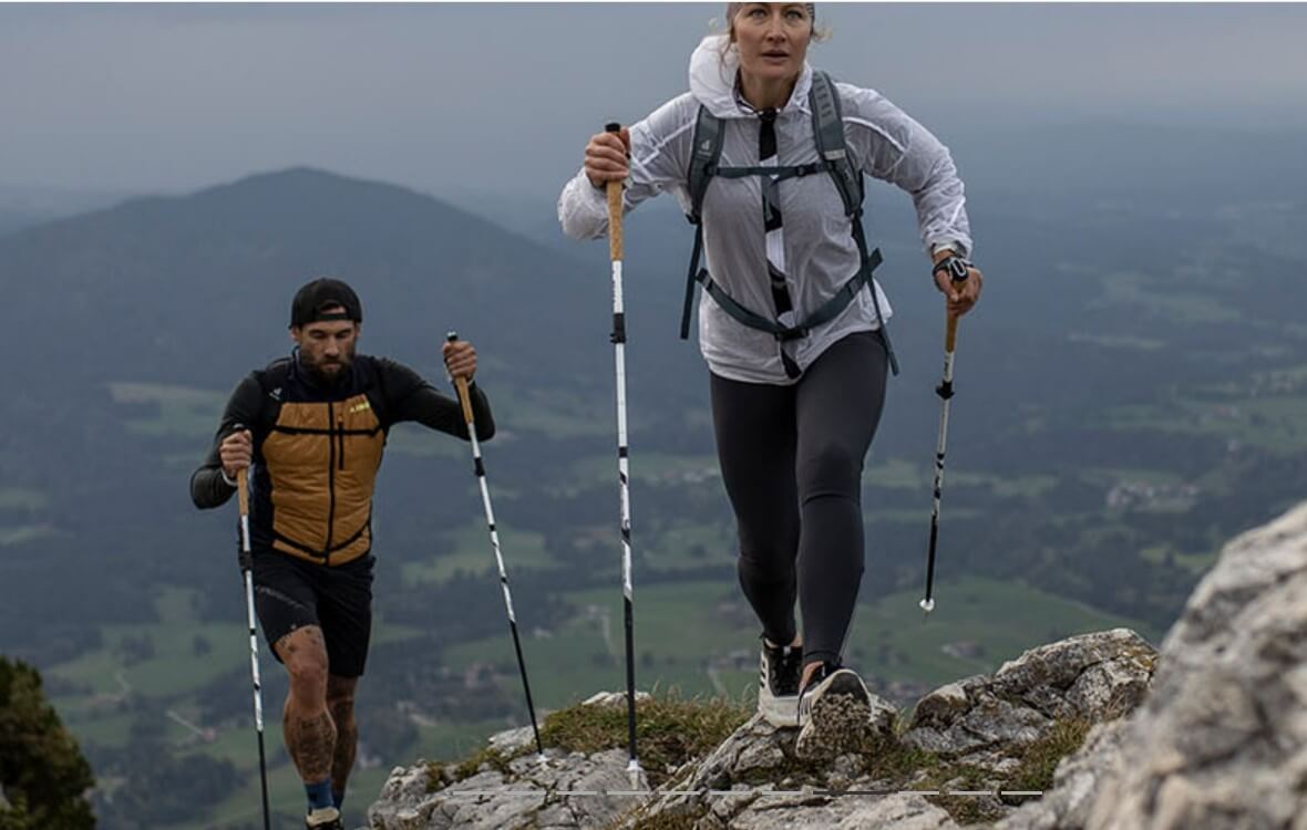 레키등산스틱 트레킹