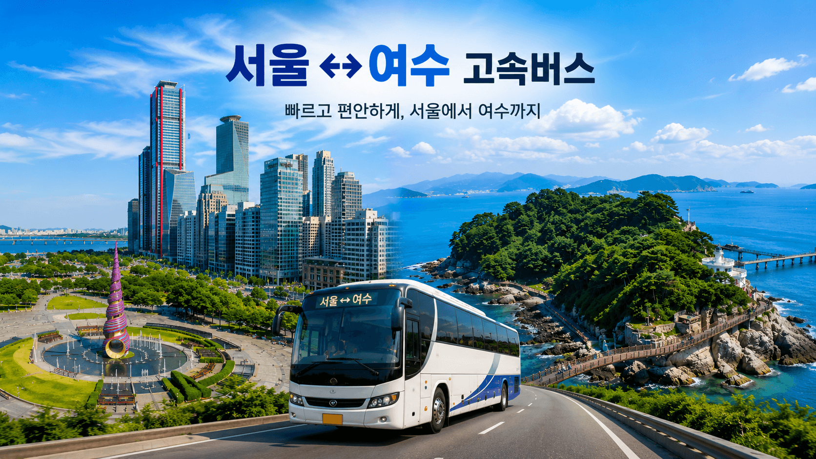 여수와 서울의 대표이미지