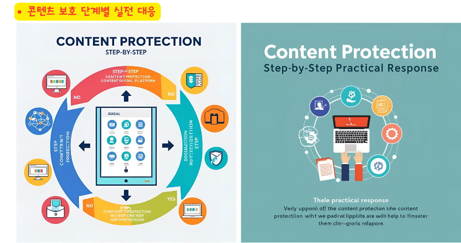 콘텐츠 보호 단계별 실전 대응