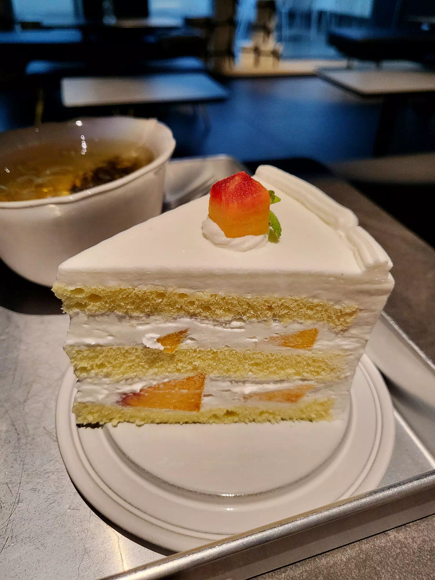 피치 밀크 케이크
