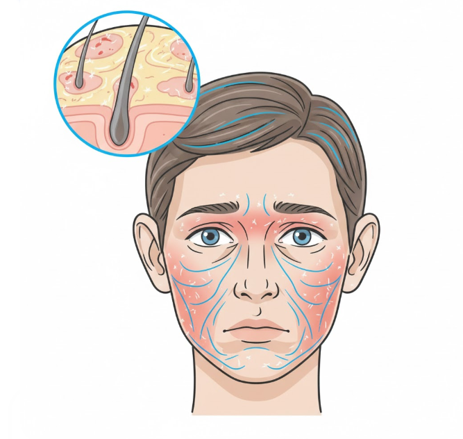 지루성 피부염 관련 사진