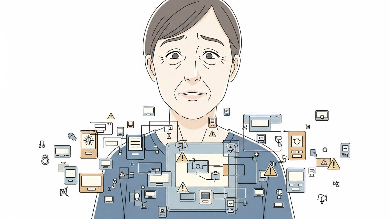 중장년층의 체감 격차와 주요 어려움