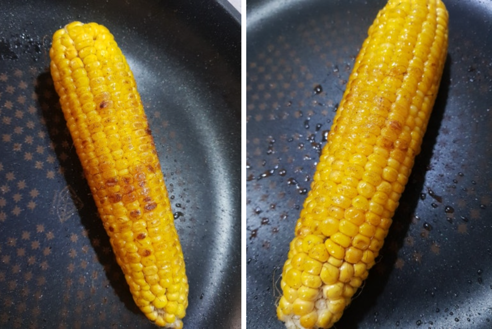 옥수수 맛있게 먹는방법 - 버터소금구이