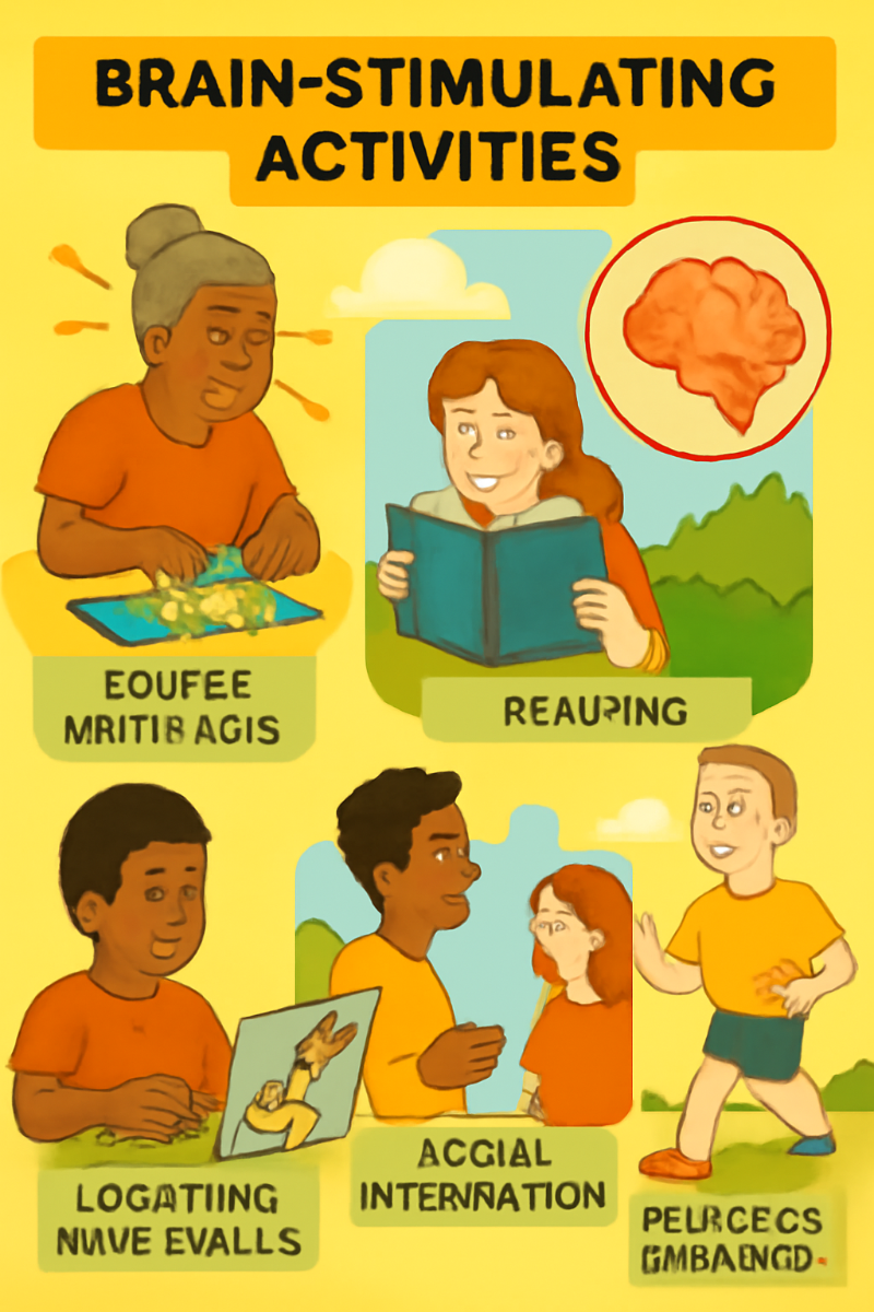 뇌 건강과 인지 기능 유지를 위한 활동