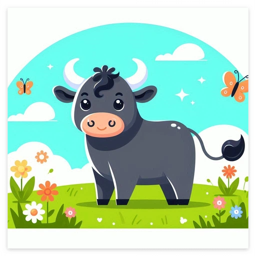 황소꿈 로또번호 꿈해몽