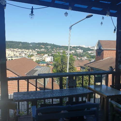 성북동 카페 조셉의 커피 나무_카페에서 바라본 성북동 일대