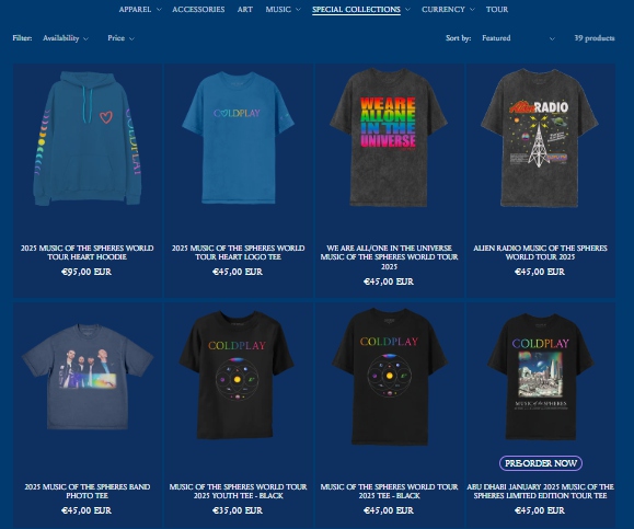 콜드플레이 내한 셋리스트 예습! 입장 시간·셔틀·굿즈 정보 총정리