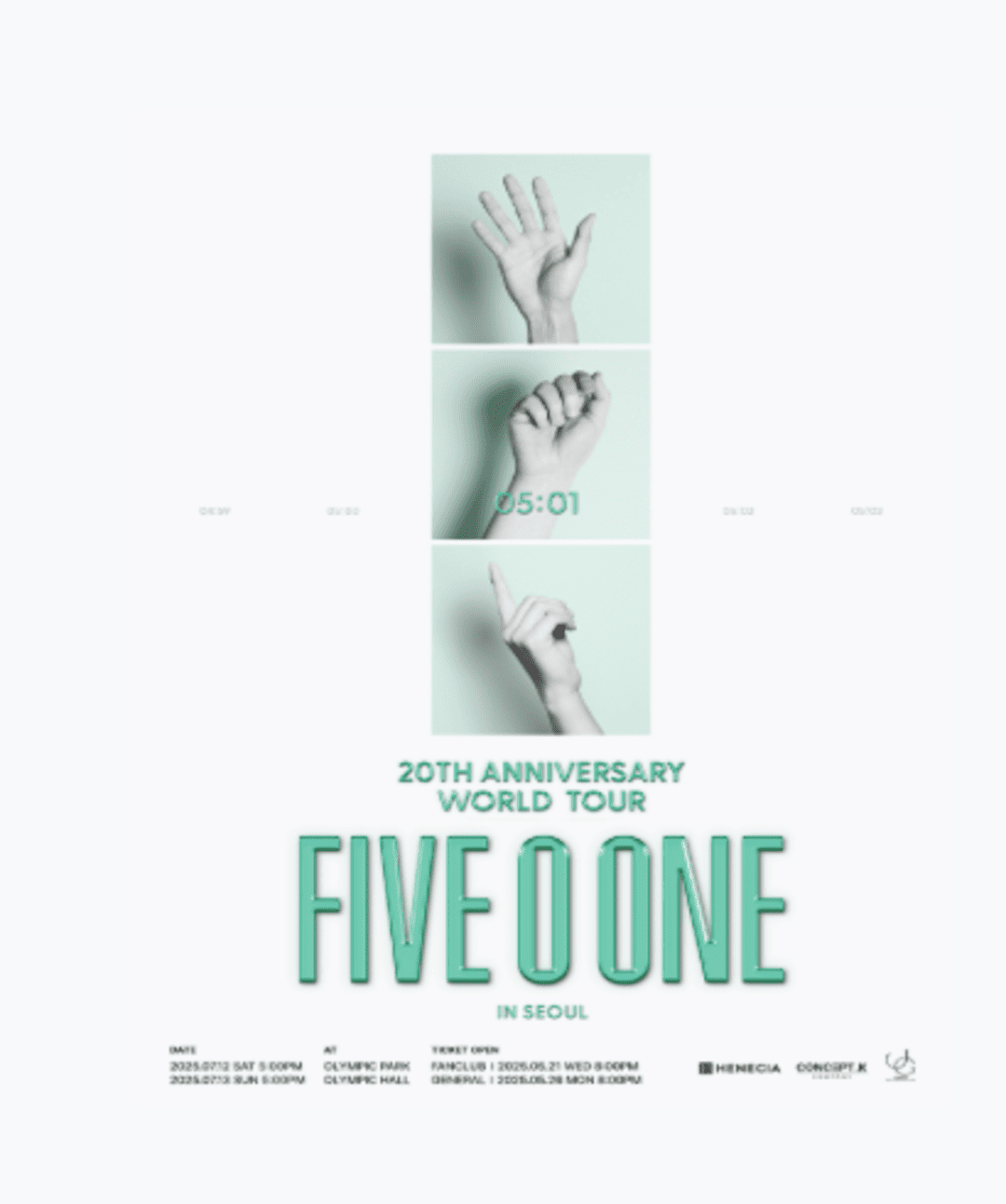 2025 FIVE O ONE : 20th Anniversary World Tour In Seoul​​