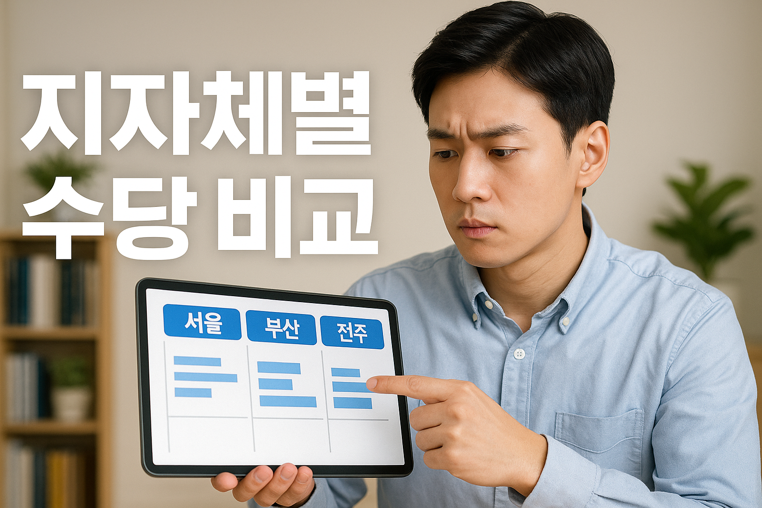 지자체별 청년면접수당 차이 비교