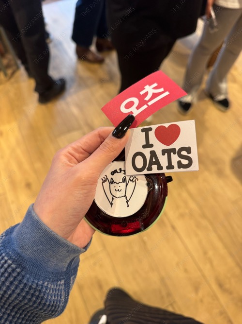 밤티 진동벨과 스티커