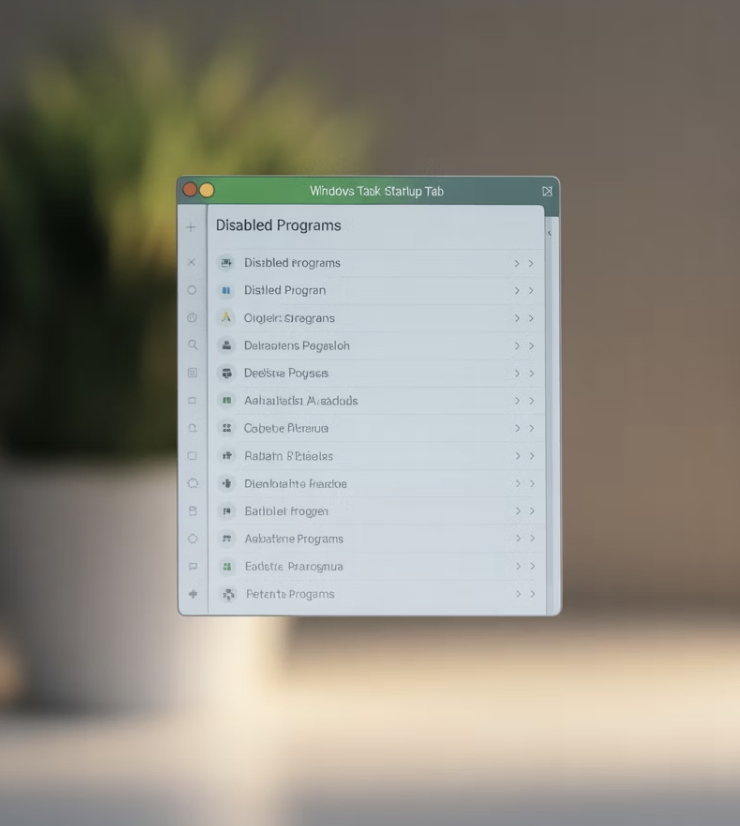 시작프로그램 정리&amp;#44; 부팅 속도를 깨우다