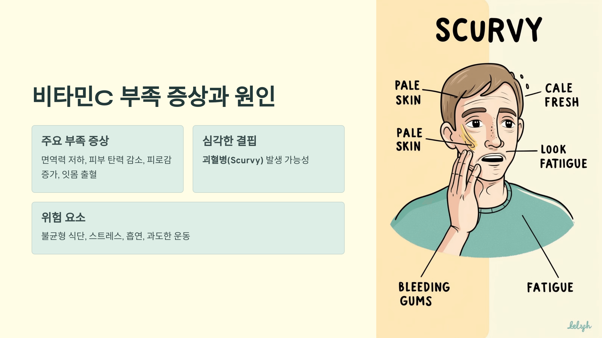 비타민C와 관련된 사진입니다.