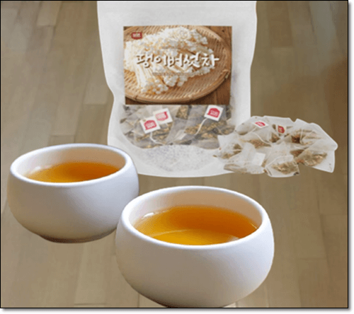 팽이버섯차