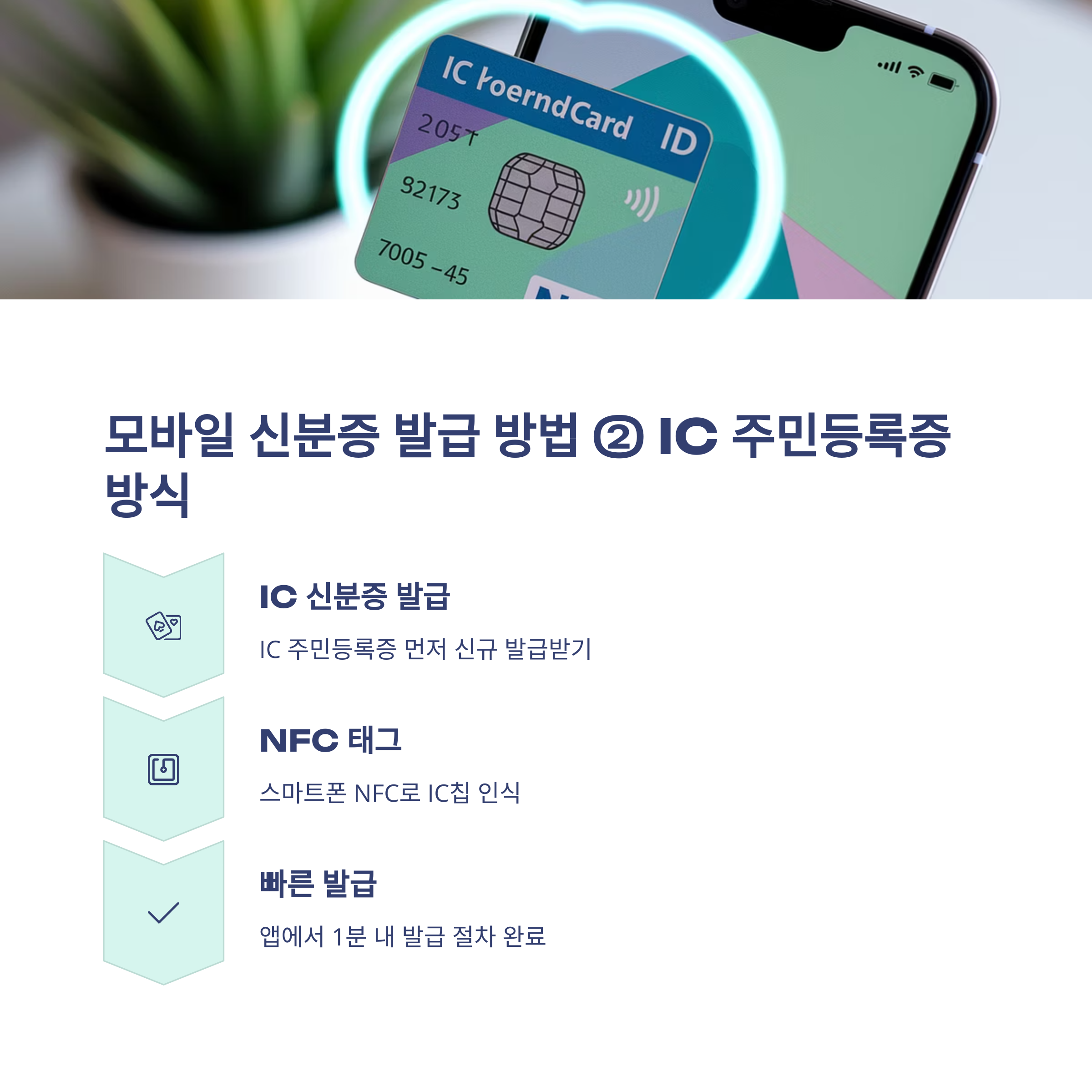 모바일 신분증 발급 가이드
