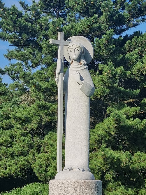 제주 금악성당 예수성심상 사진
