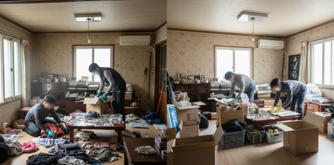 장수 고독사청소 업체