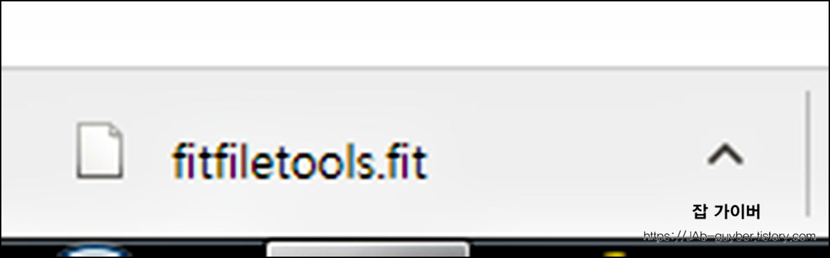 Fit File Tools Garmin Time Adjuster 날짜 변경 후 FIT 다운로드