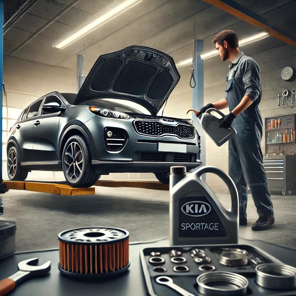 스포티지 엔진오일 용량