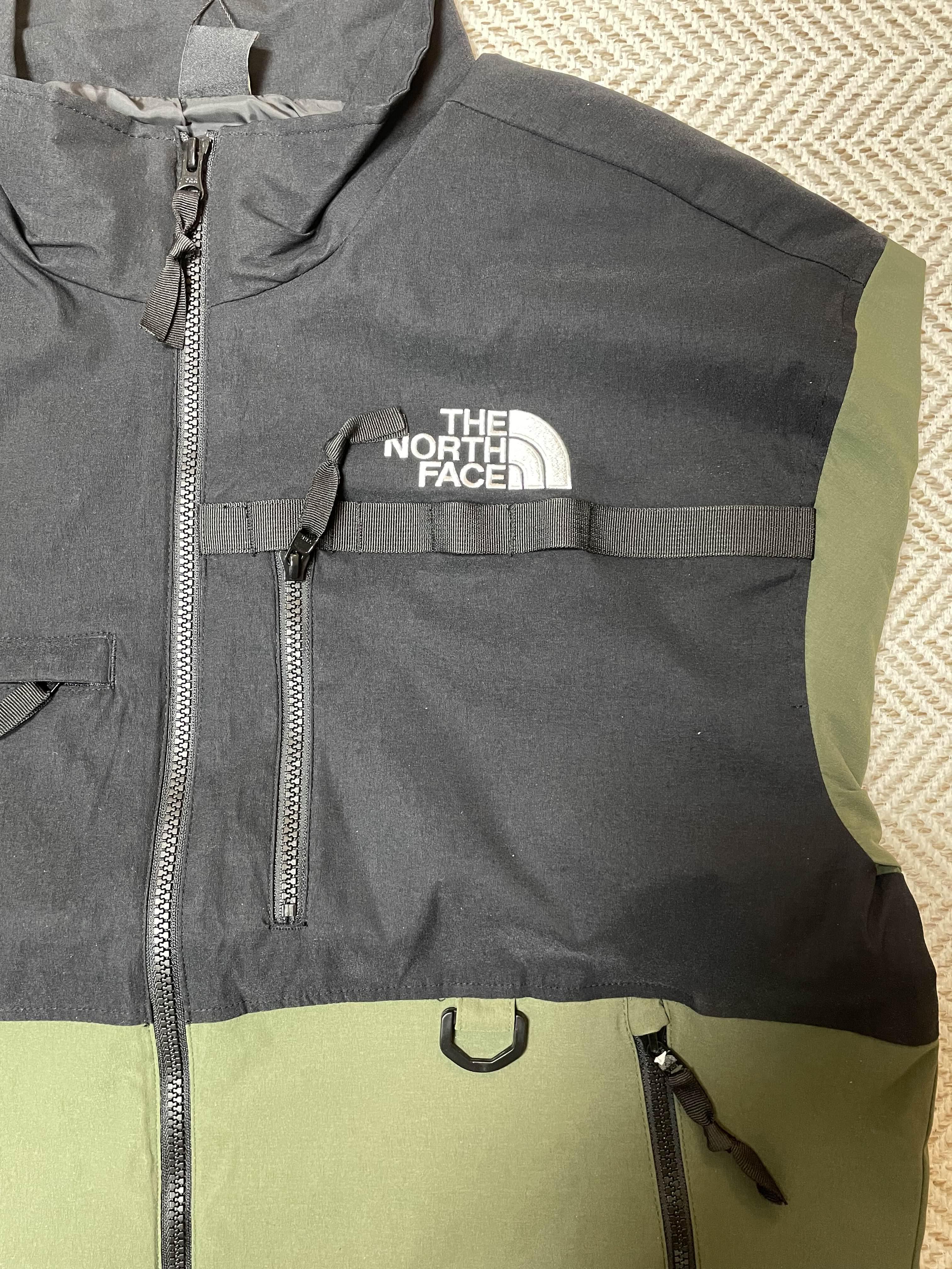 노스페이스 데날리 윈드자켓 다크카키