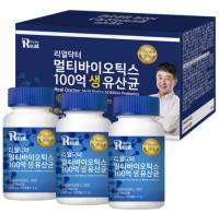 리얼닥터 멀티바이오틱스 100억 생 유산균 12g, 30정, 3개