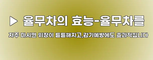  ▶ 율무차의 효능-율무차를 자주 마시면 위장이 튼튼해지고,감기예방에도 효과적입니다