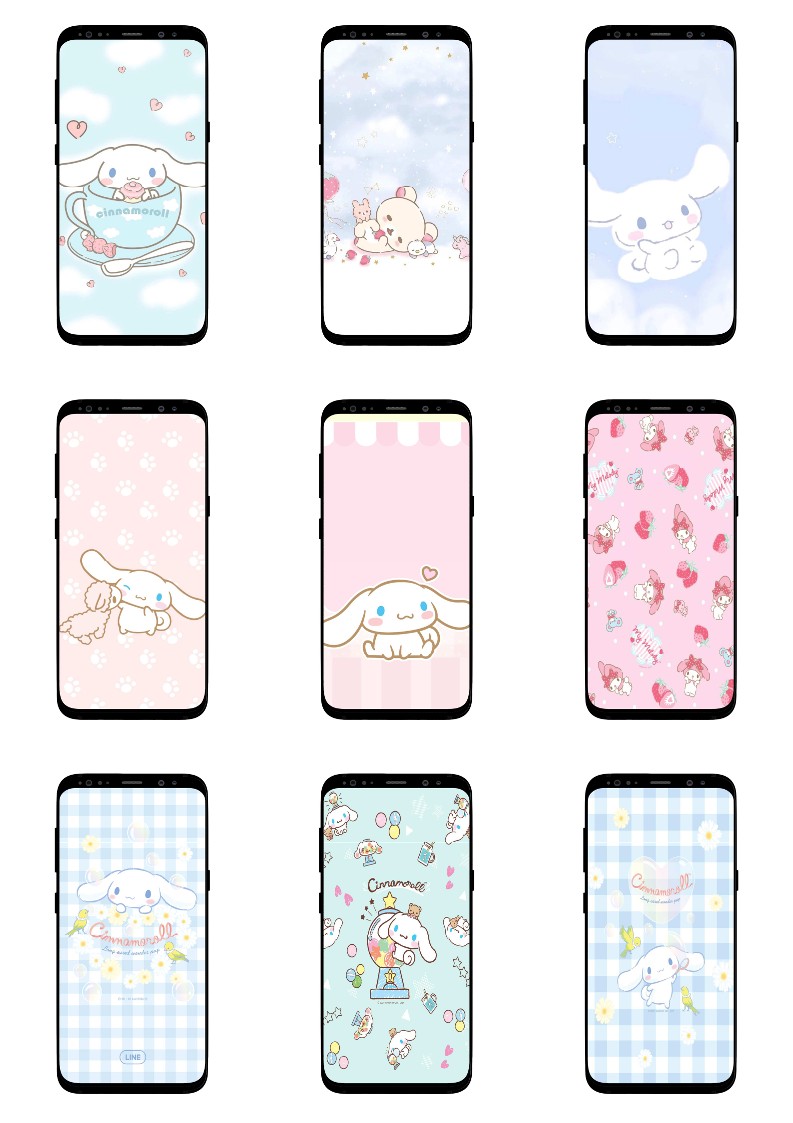 산리오 시나모롤 배경화면