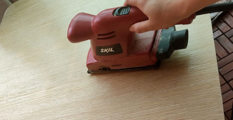 고은 사포로 갈아주기 