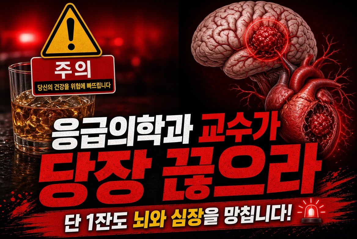 &ldquo;피떡 생긴다&rdquo;&hellip; 응급의학과 교수가 &lsquo;당장 끊으라&rsquo;는 것, '이것' 뭐야?