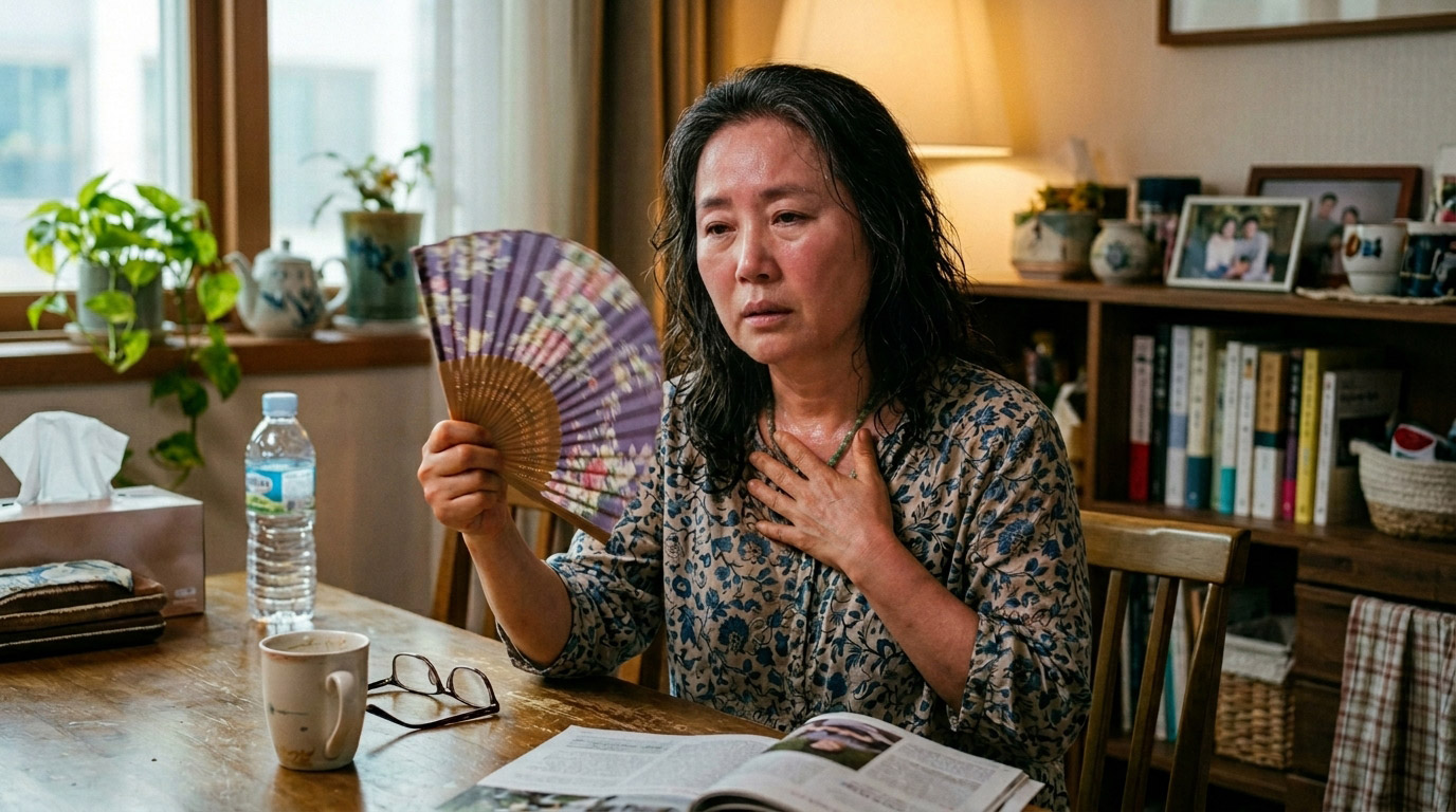갱년기 열감, 왜 생길까?