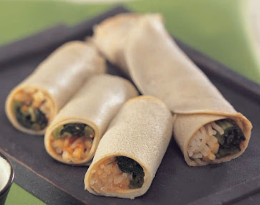 한국의 떡 종류 옥수수떡-메밀떡