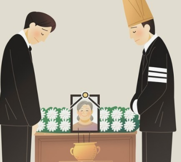 초상 장례 죽음을 보는 꿈의해몽