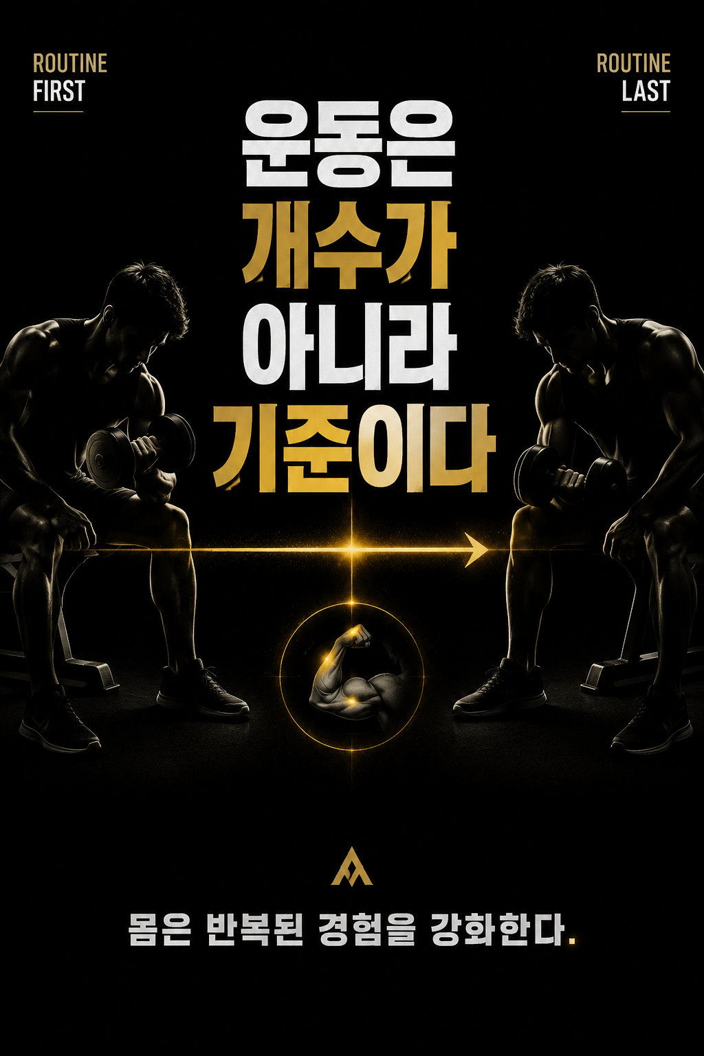 운동은 개수가 아니라 기준이다