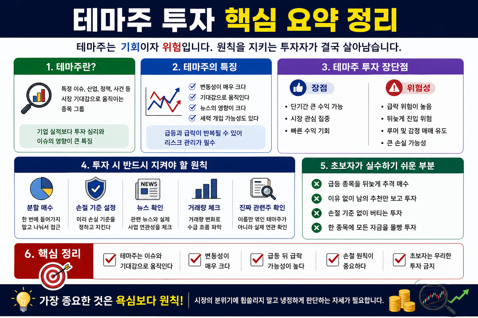 테마주 투자 핵심 요약